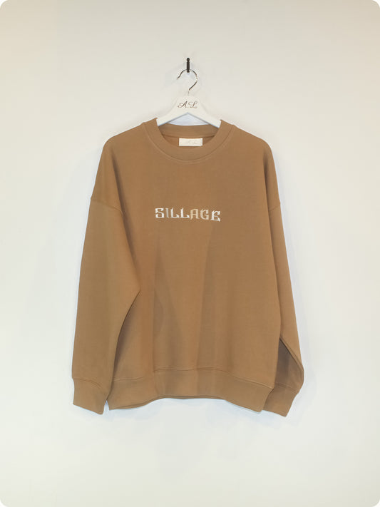 The Autumn Leaves Sweatshirt with our high quality "Sillage" Logo Embroidery