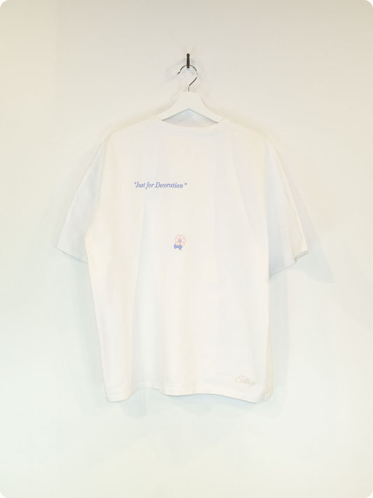 The Golden Twenties Shirt is a classic white Tee with high quality embroidery just on the back. The front of the Shirt is blank for maximum versatility.